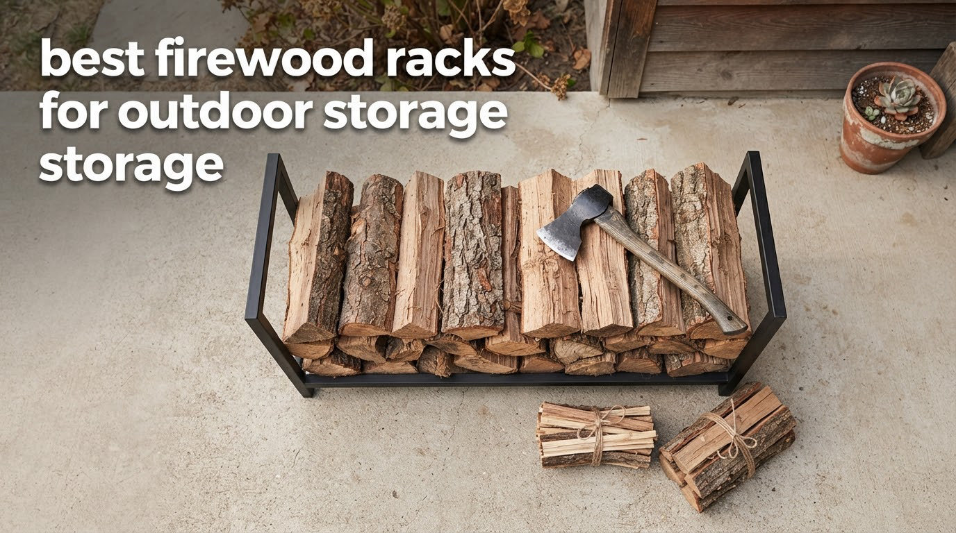 best firewood racks for outdoor storage