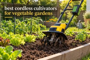 best cordless cultivators for vegetable gardens
