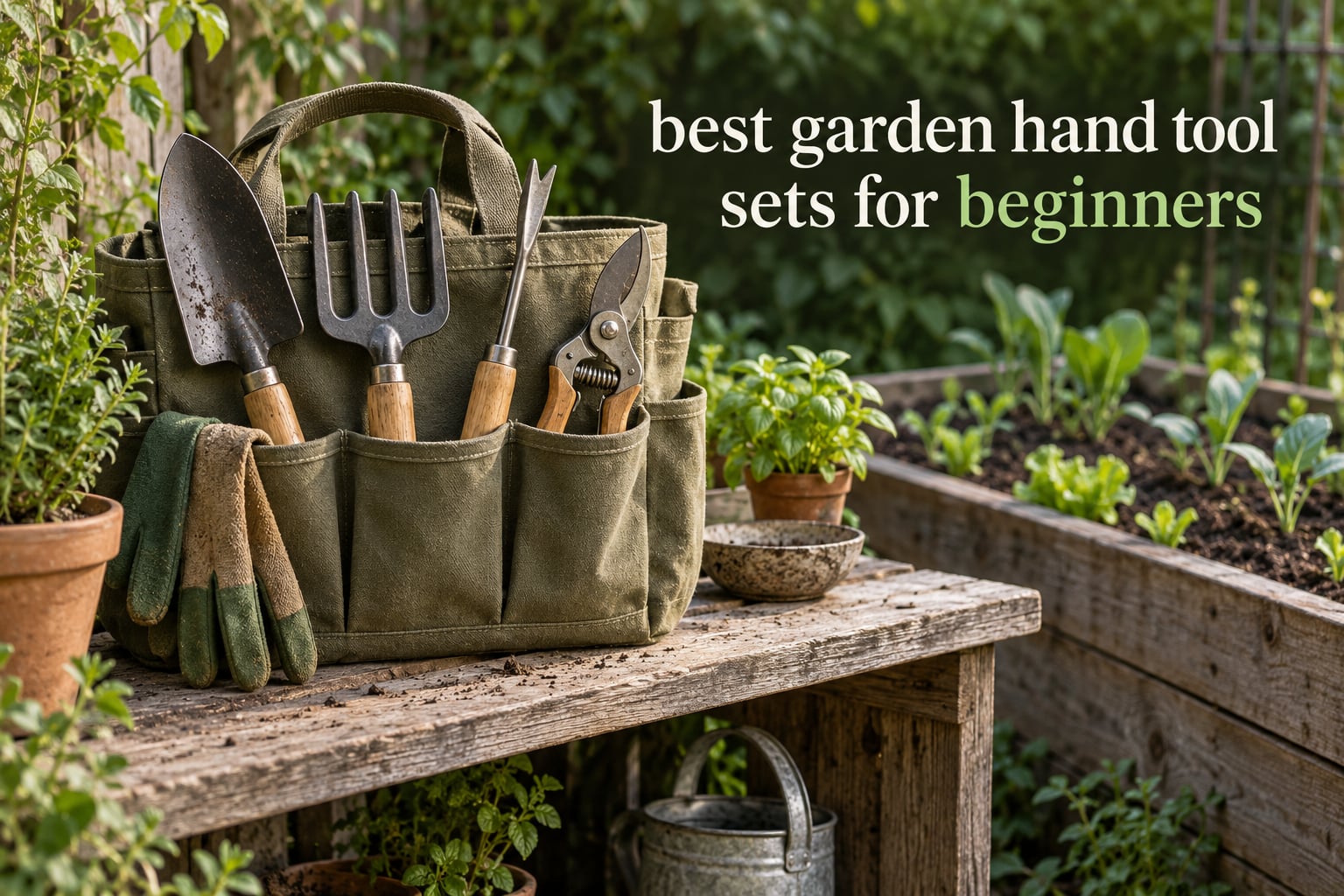 best garden hand tool sets for beginners