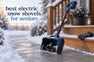 best electric snow shovels for seniors