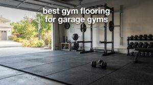 best gym flooring for garage gyms