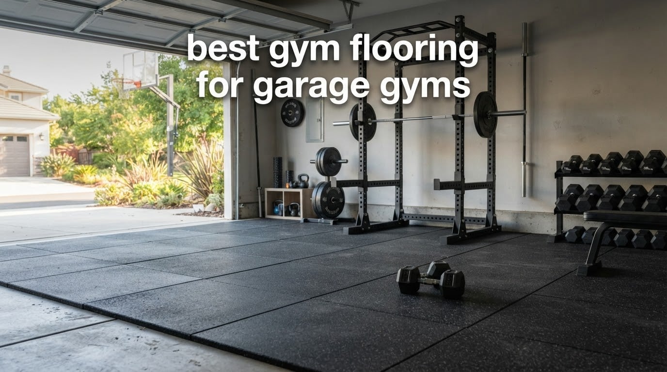 best gym flooring for garage gyms