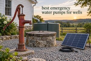 best emergency water pumps for wells