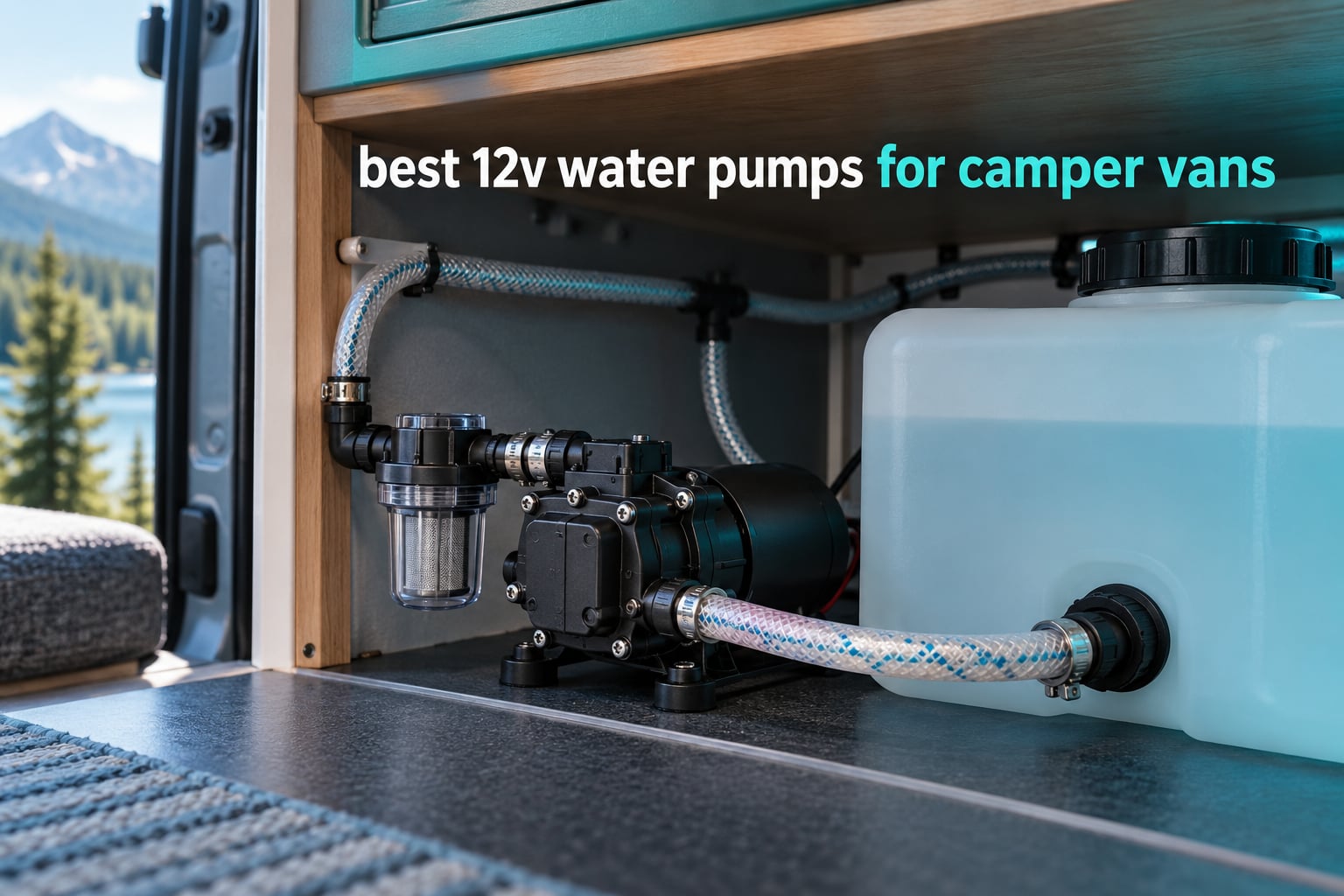 best 12v water pumps for camper vans