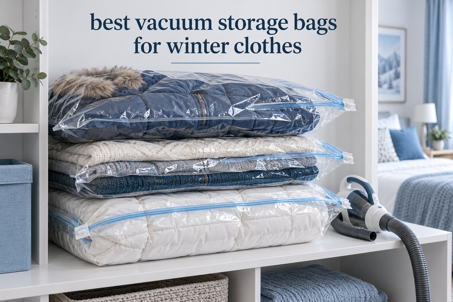 best vacuum storage bags for winter clothes