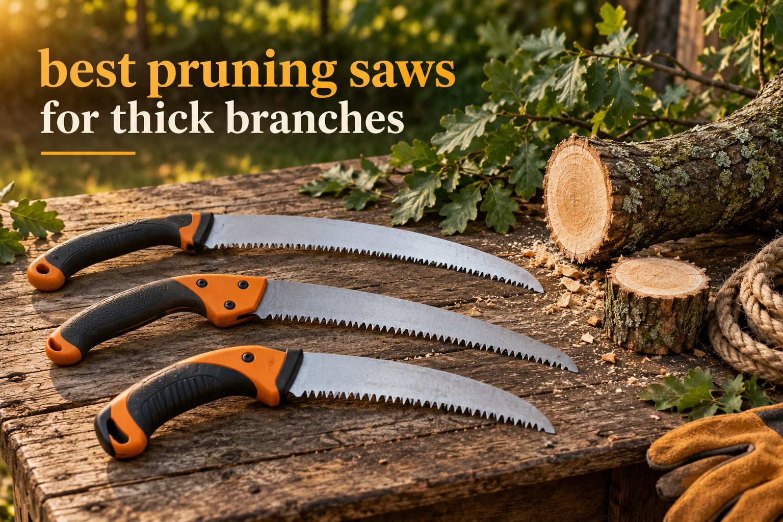 best pruning saws for thick branches