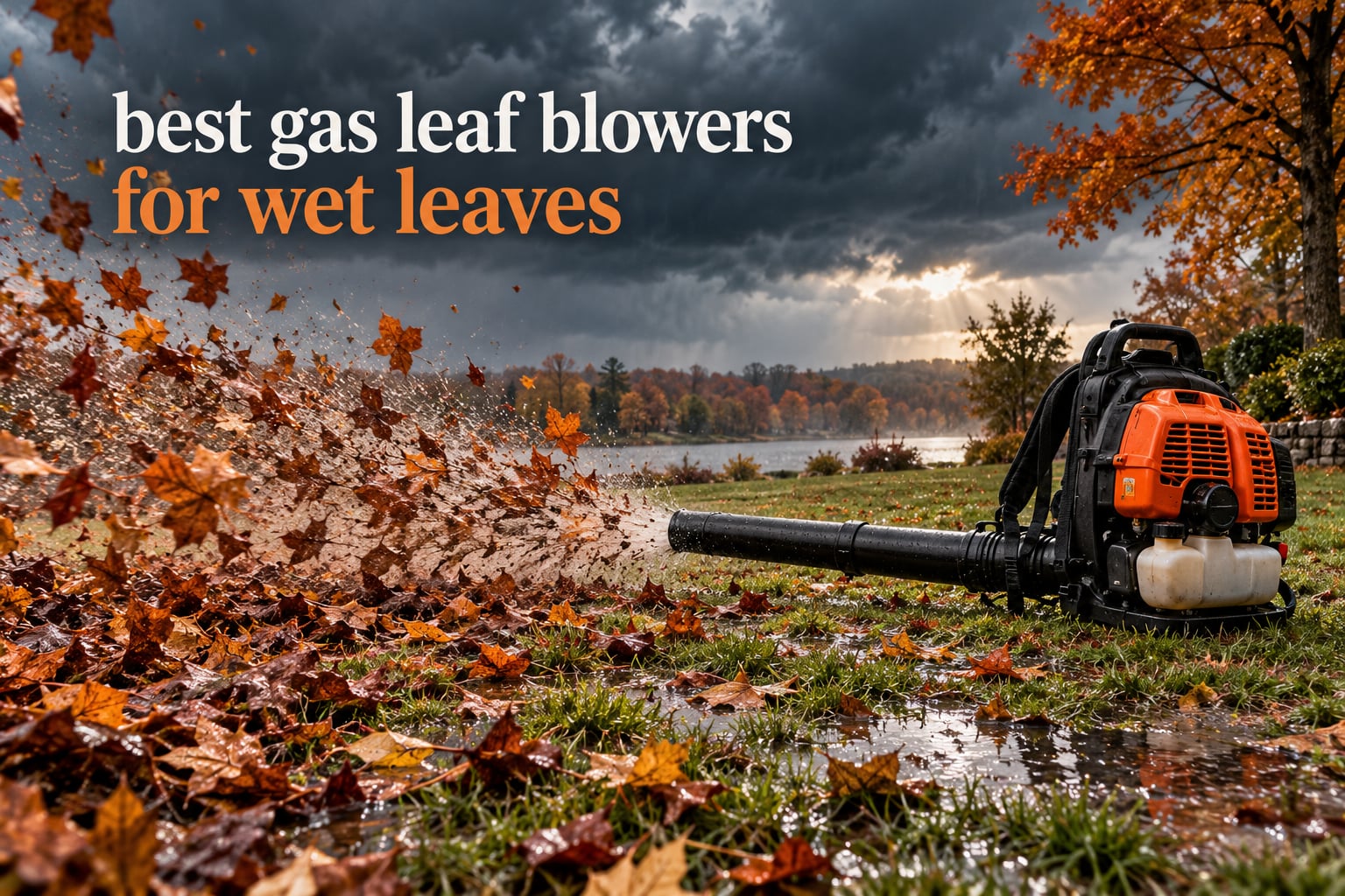 best gas leaf blowers for wet leaves