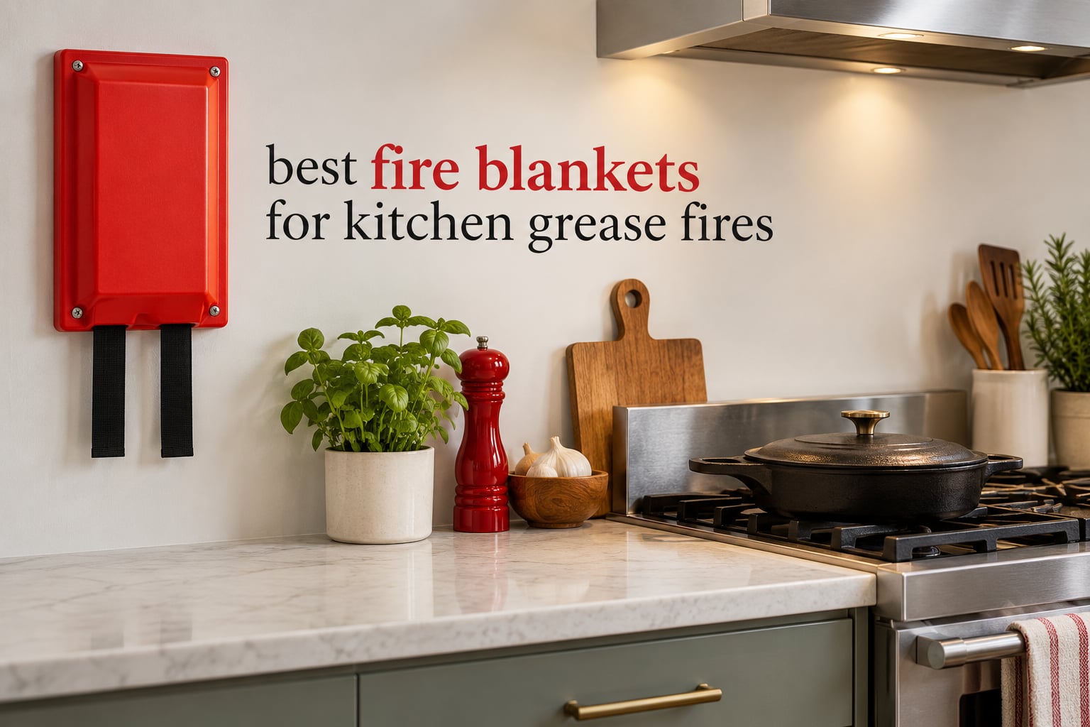 best fire blankets for kitchen grease fires