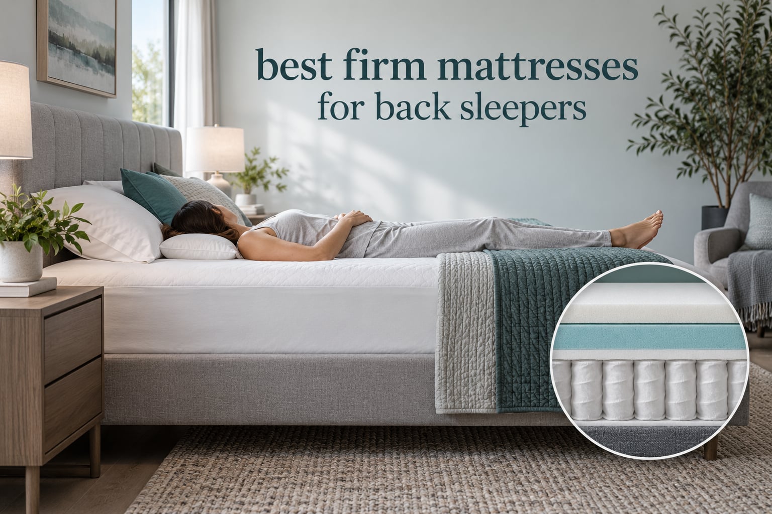 best firm mattresses for back sleepers