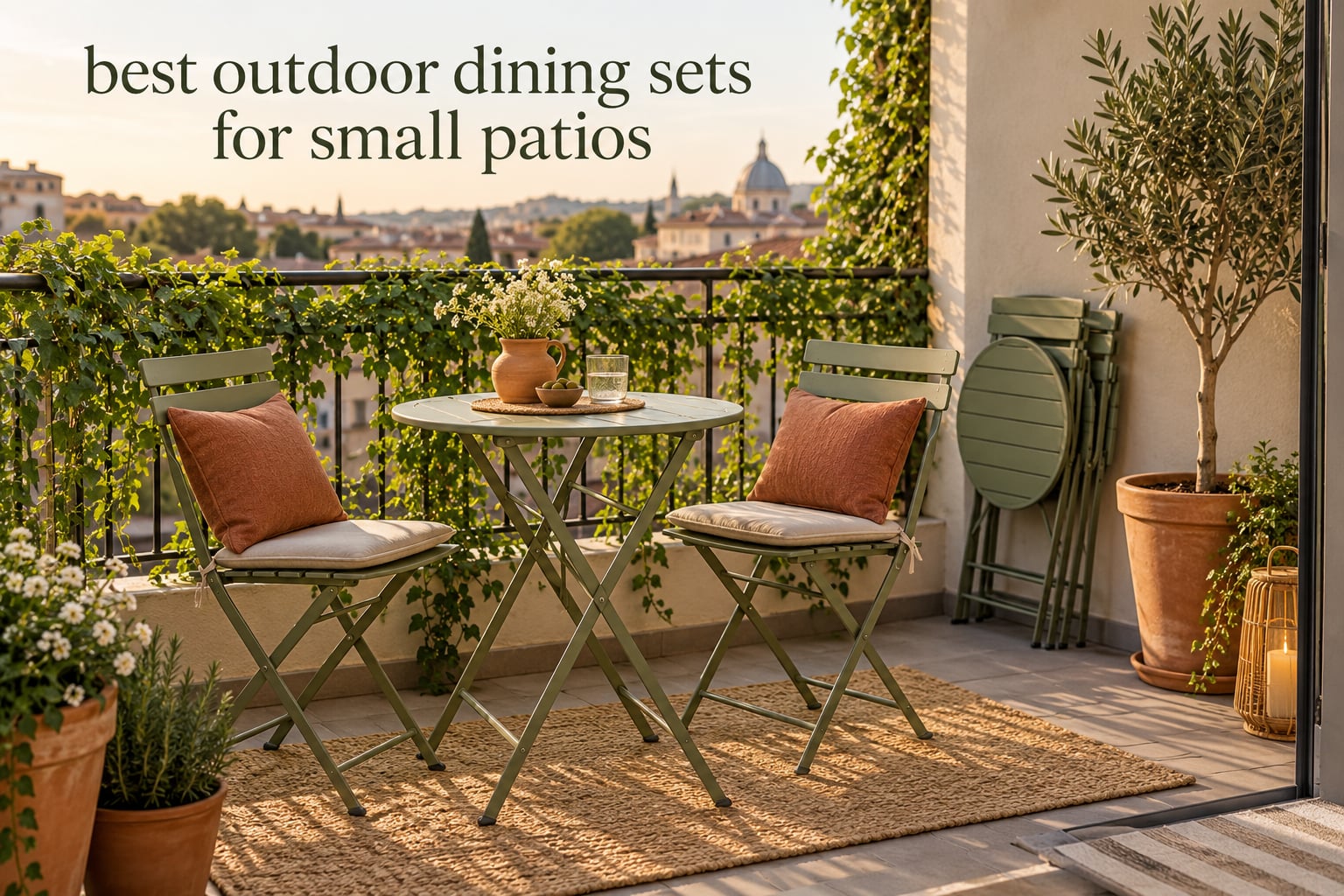 best outdoor dining sets for small patios
