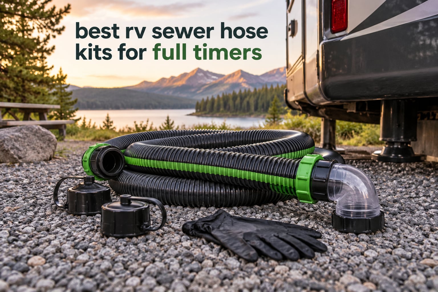 best rv sewer hose kits for full timers