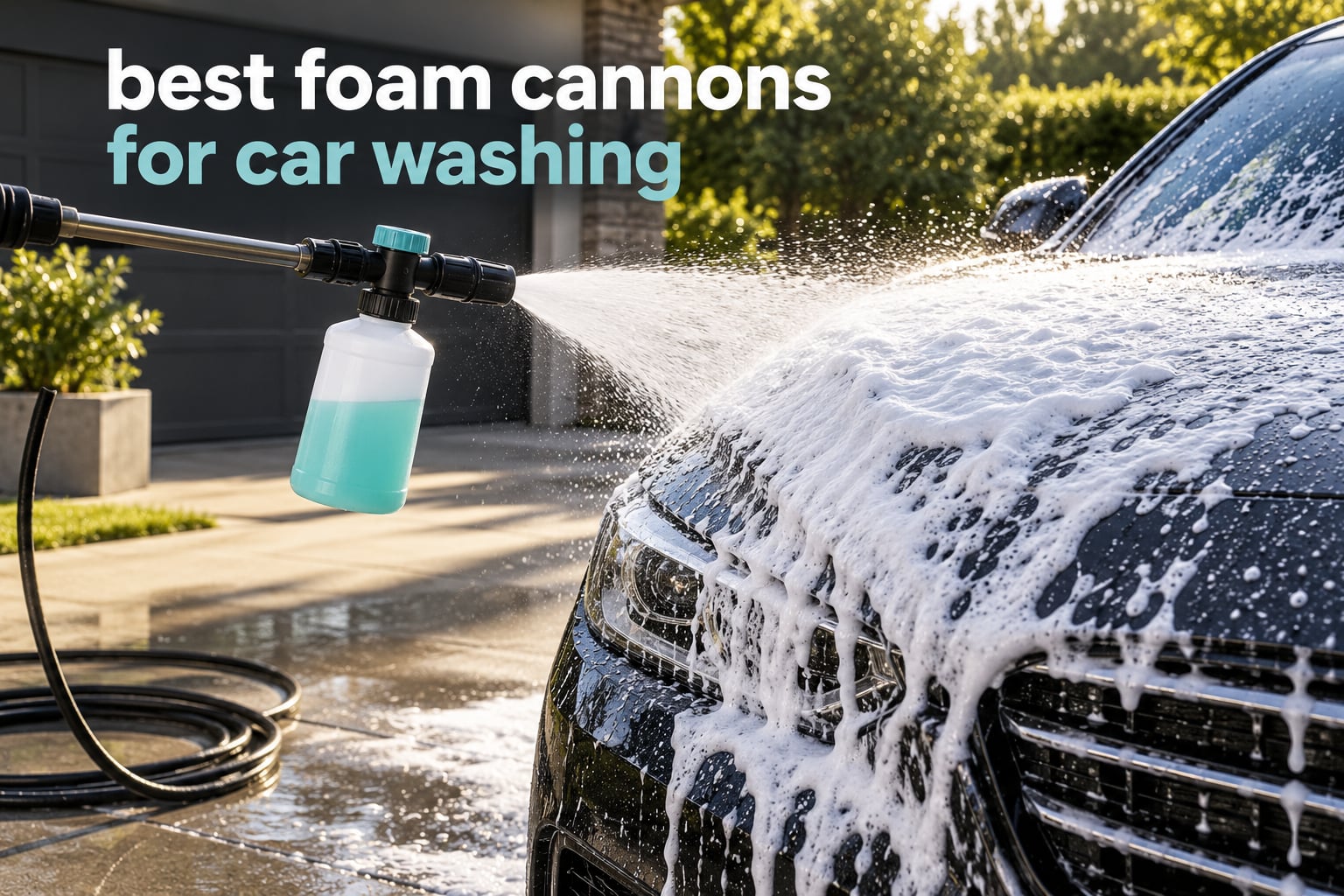 best foam cannons for car washing