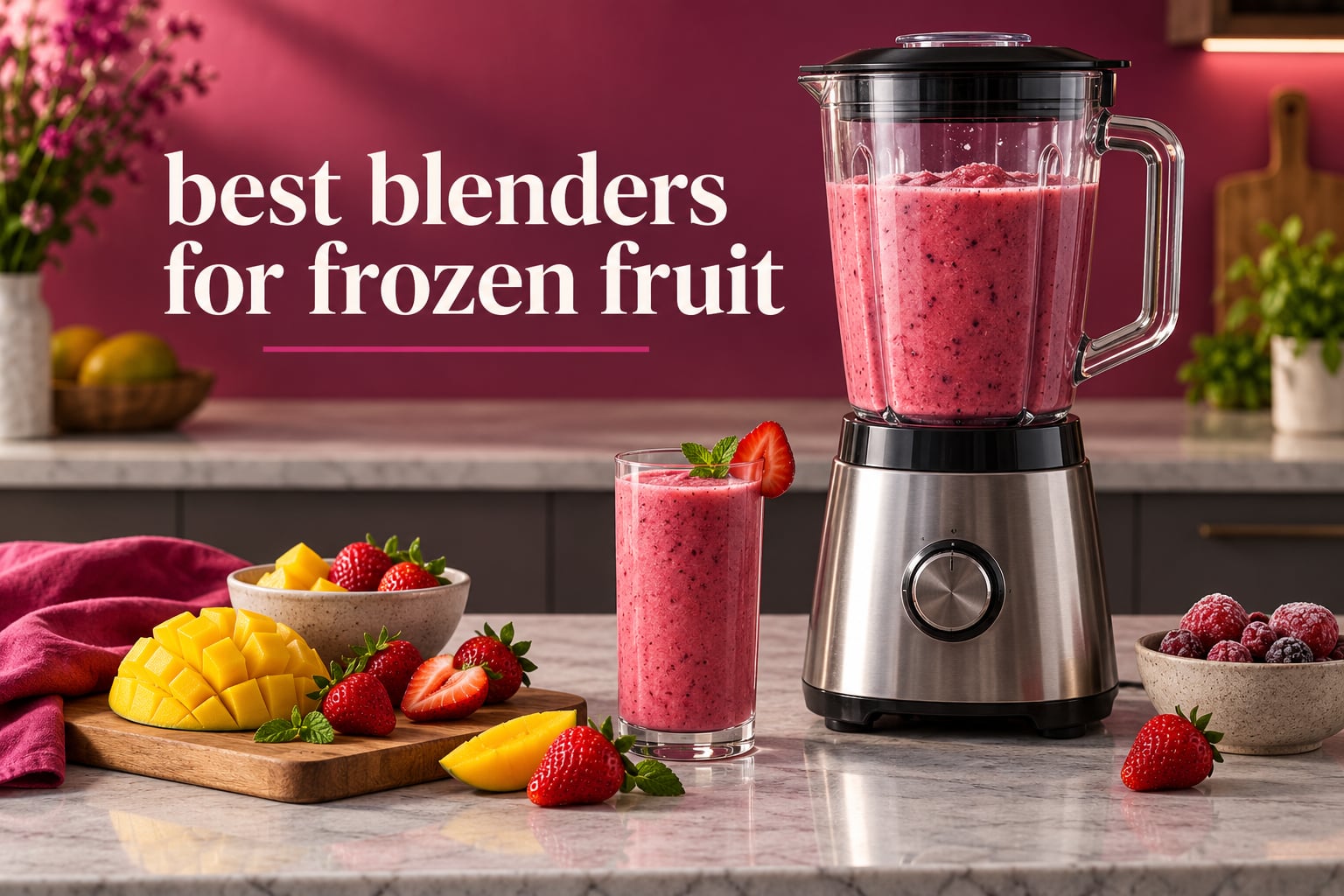 best blenders for frozen fruit