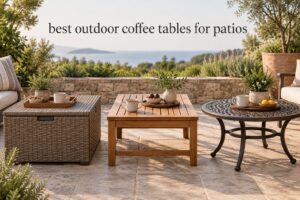 best outdoor coffee tables for patios