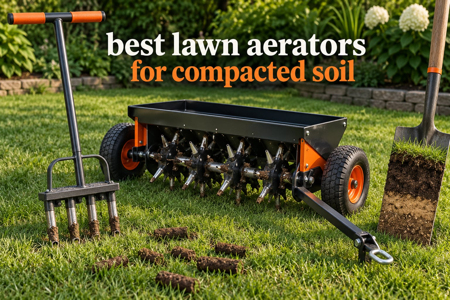 best lawn aerators for compacted soil