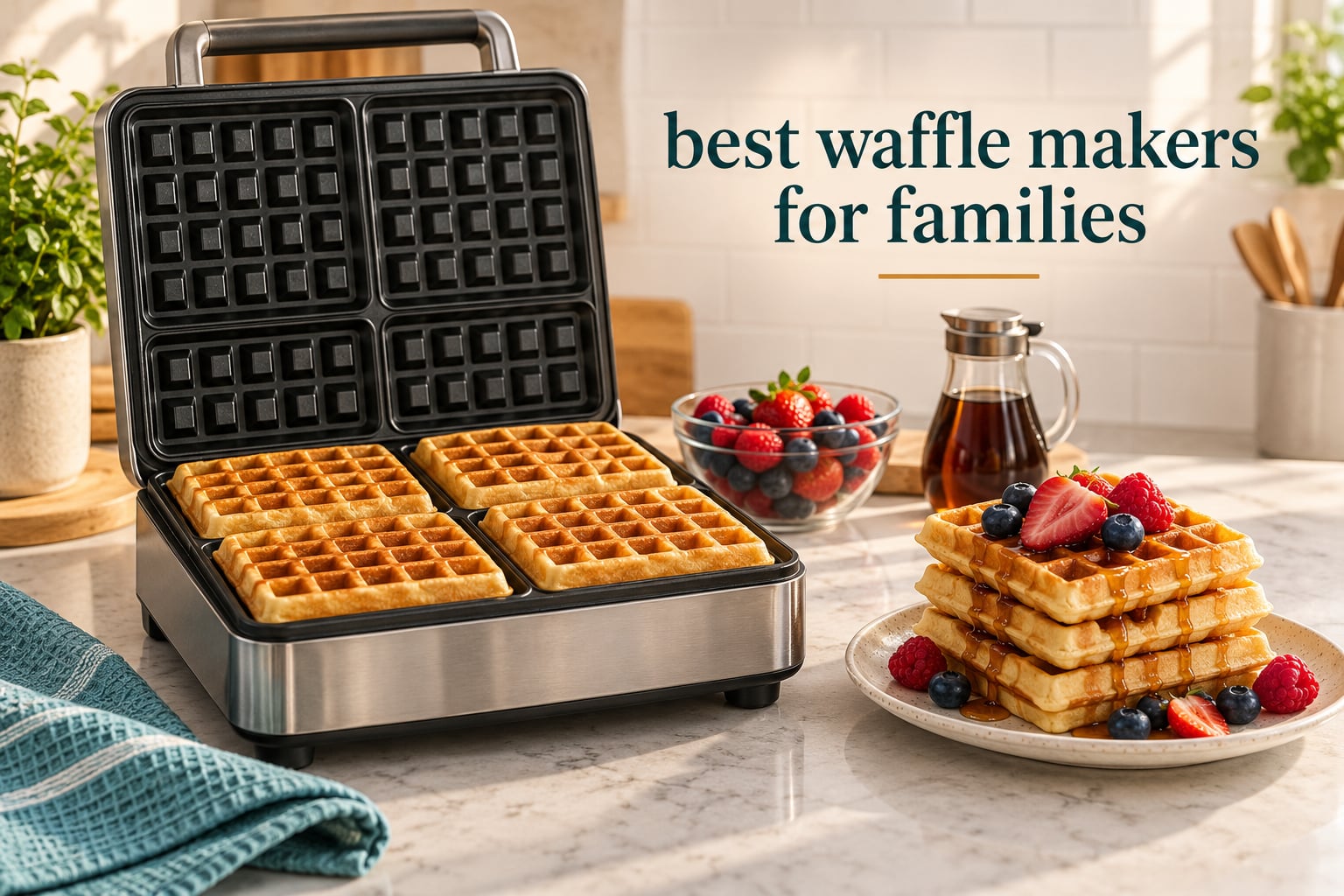 best waffle makers for families