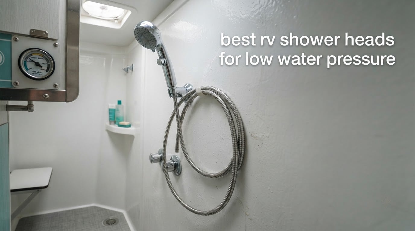 best rv shower heads for low water pressure