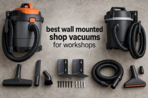 best wall mounted shop vacuums for workshops