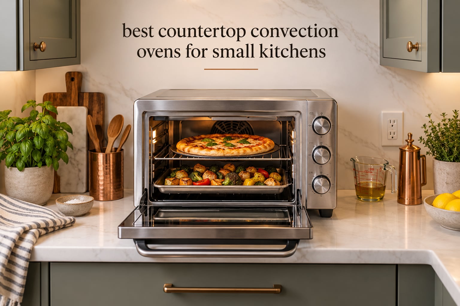 best countertop convection ovens for small kitchens