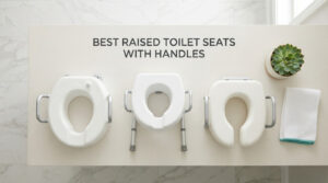 best raised toilet seats with handles