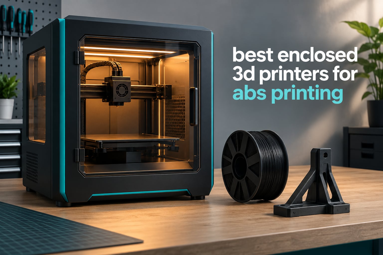 best enclosed 3d printers for abs printing