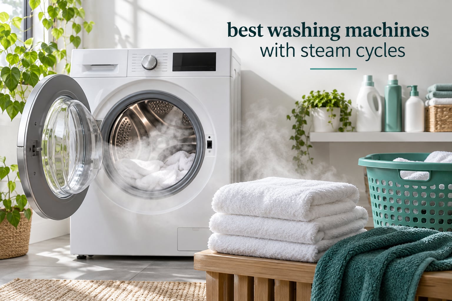 best washing machines with steam cycles