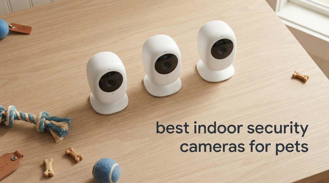 best indoor security cameras for pets
