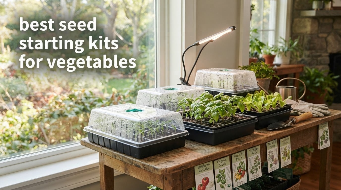 best seed starting kits for vegetables