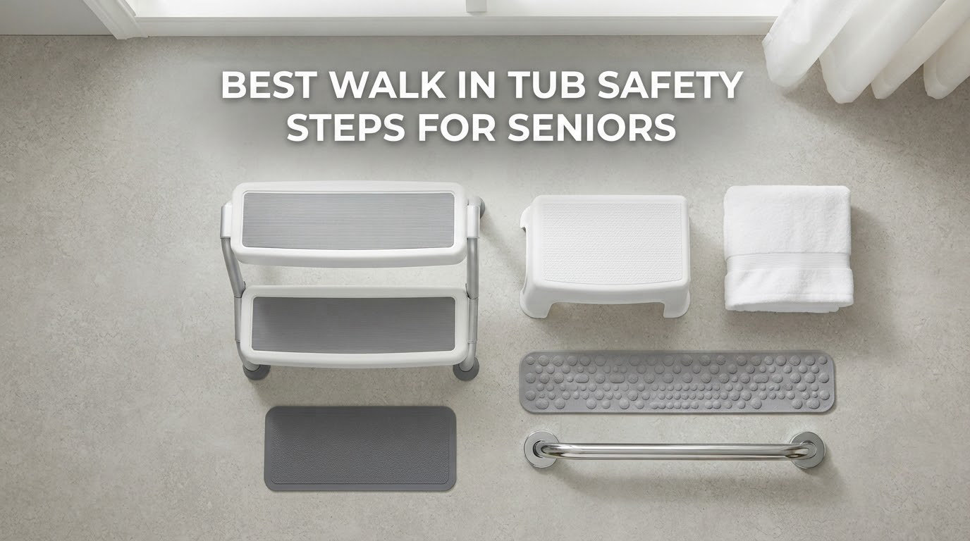 best walk in tub safety steps for seniors