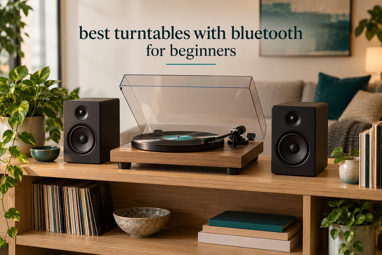 best turntables with bluetooth for beginners