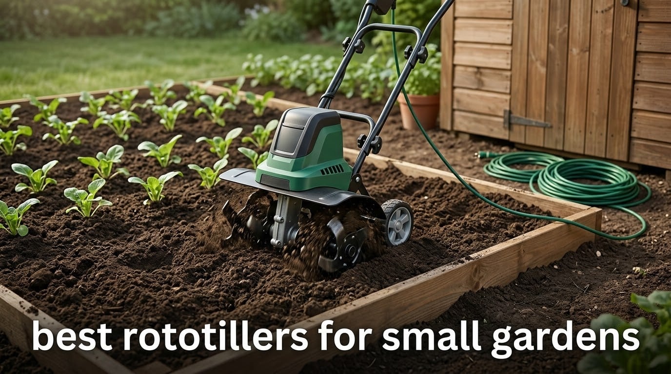 best rototillers for small gardens