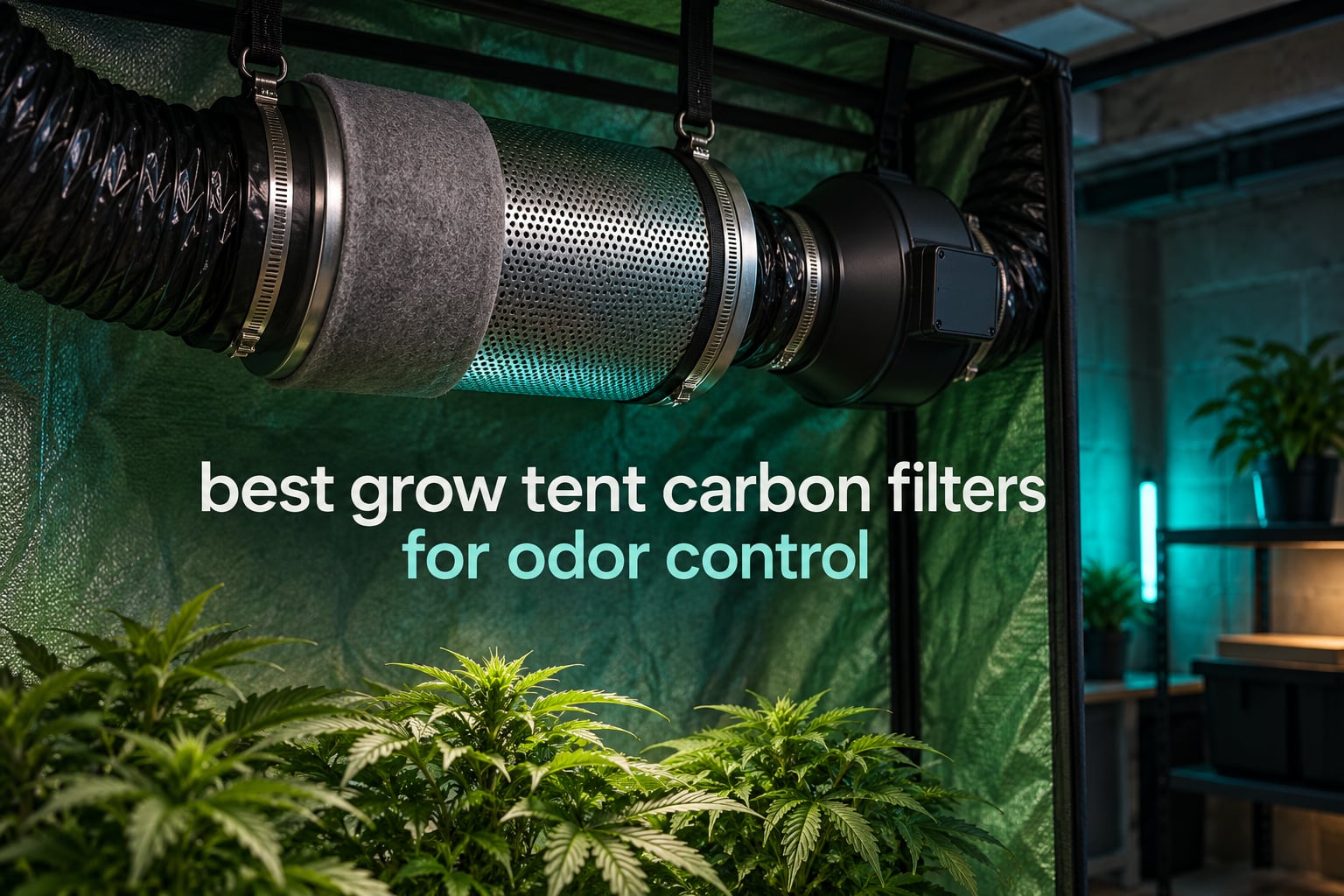 best grow tent carbon filters for odor control