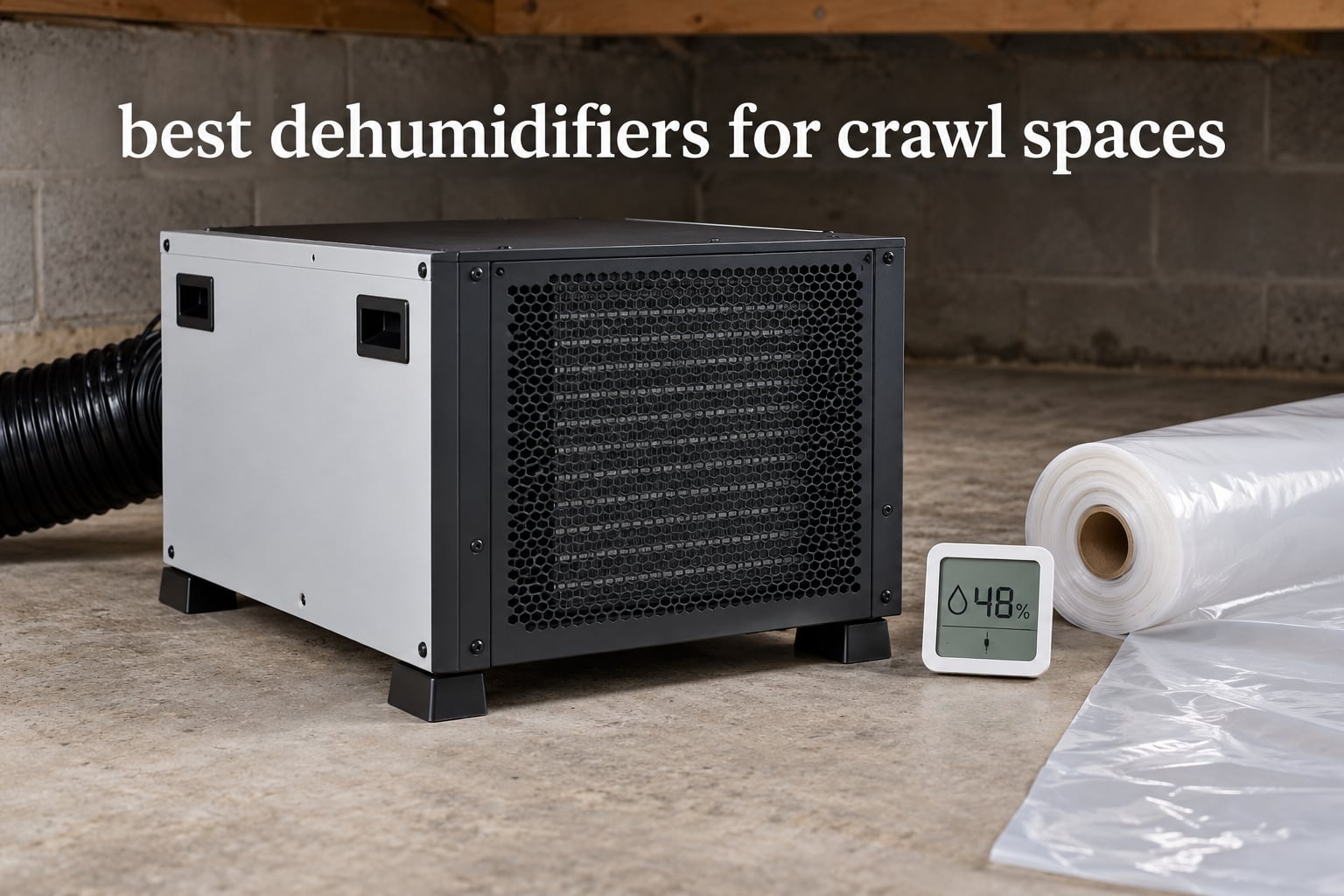 best dehumidifiers for crawl spaces